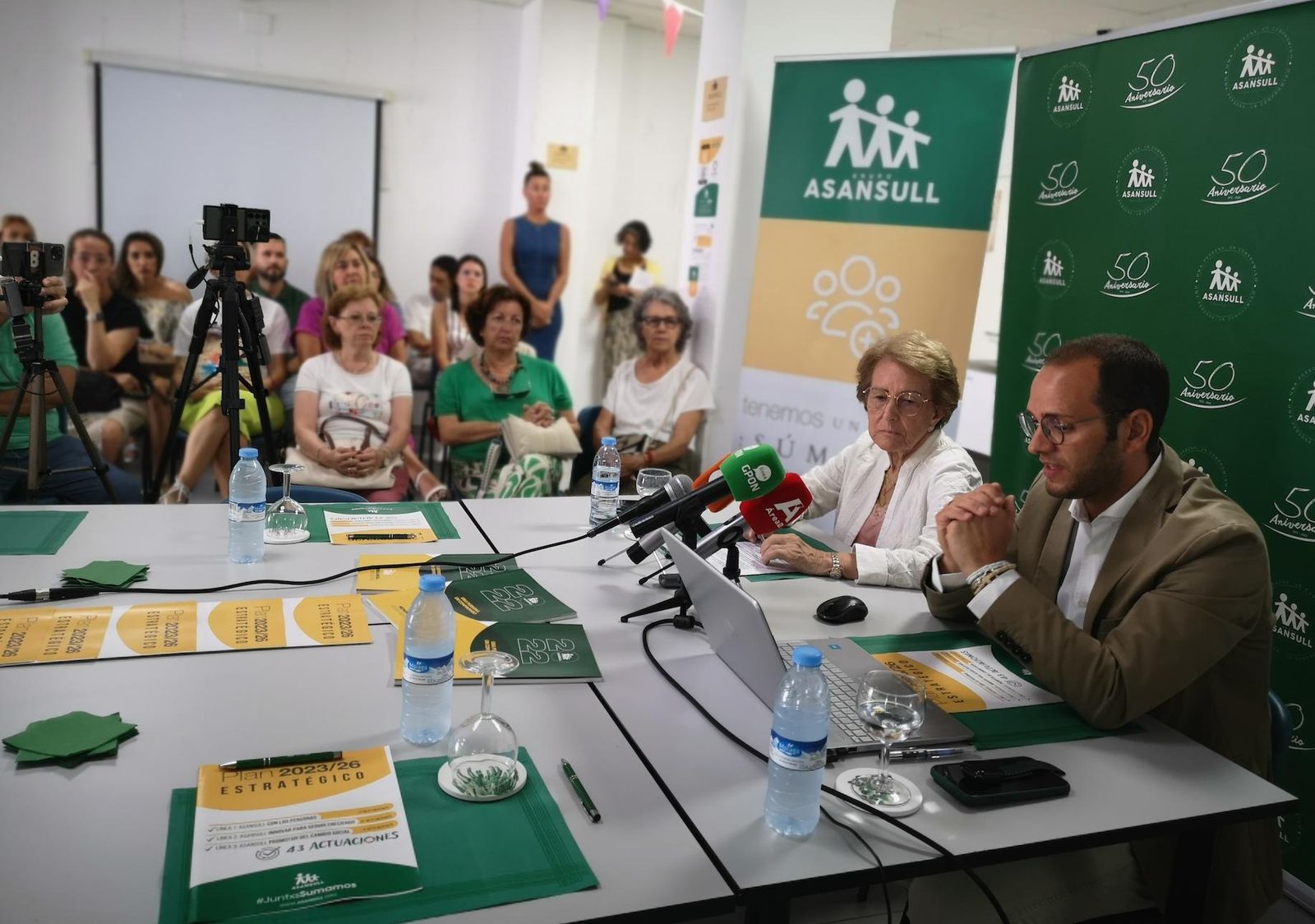 María Luisa Escribano e Ismael Vaca