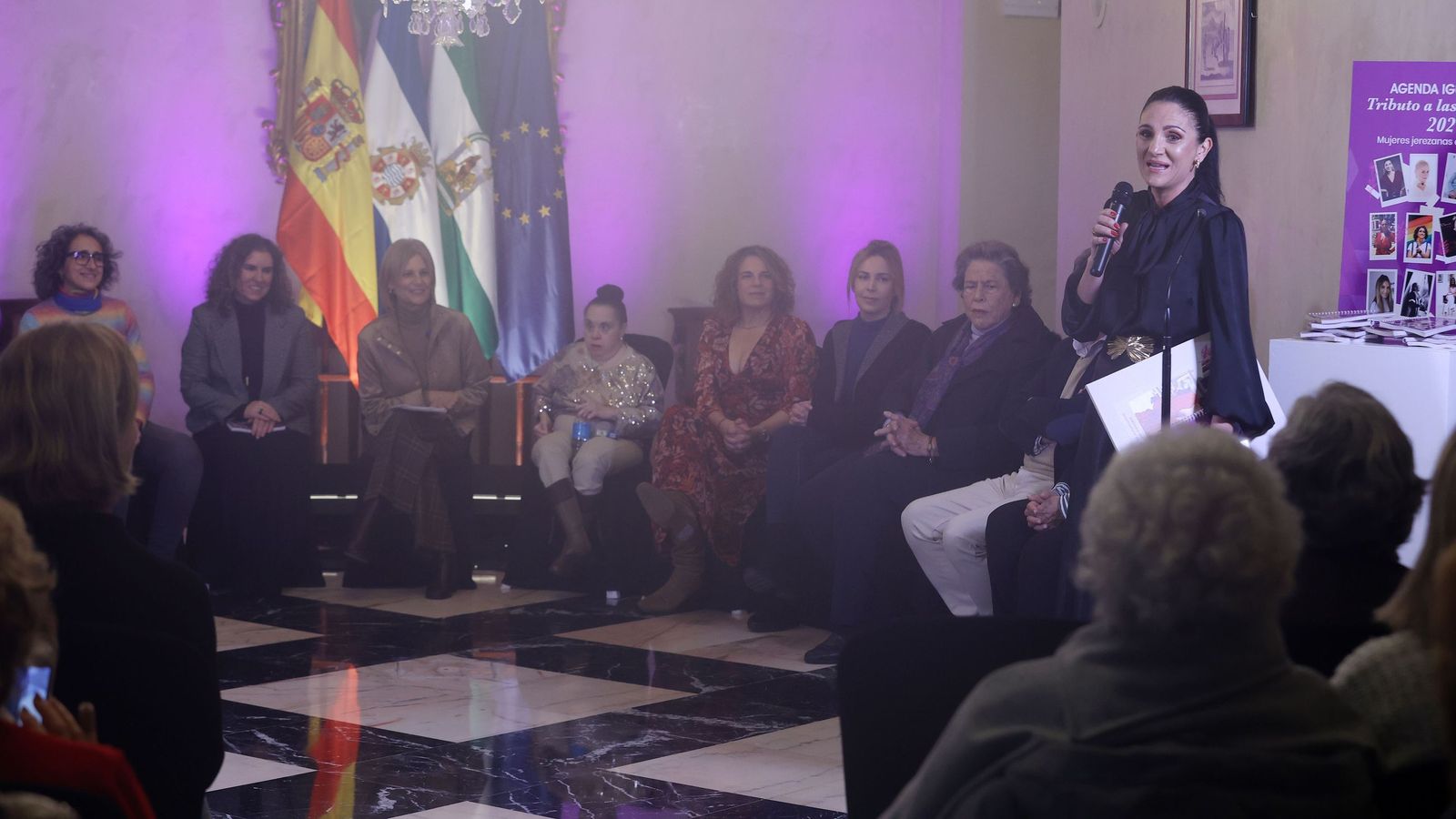Presentación de la agenda 'Tributo a las Nuestras 2026' de Jerez