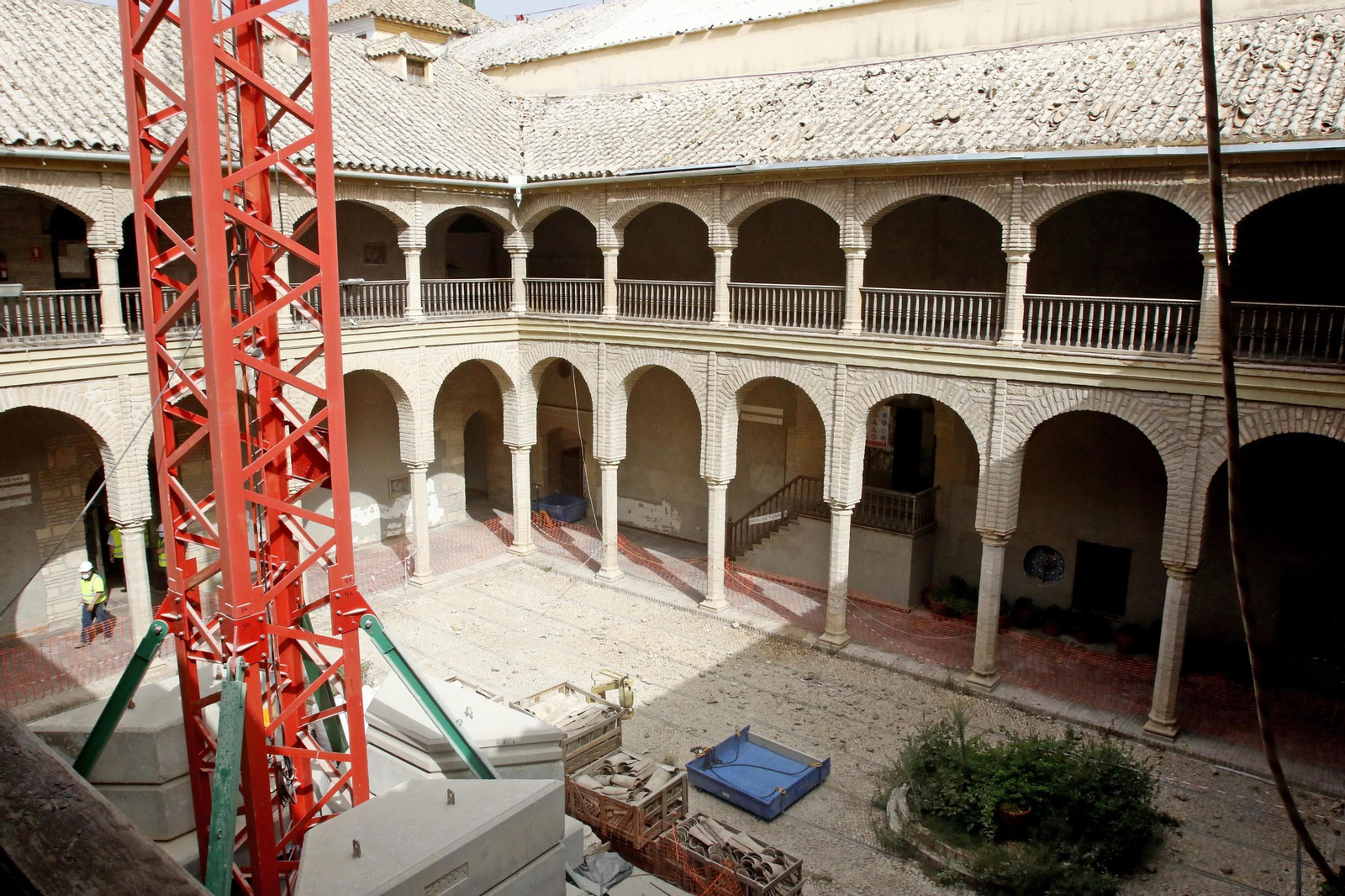 La segunda fase de las obras del Palacio de Congresos, en fotografías