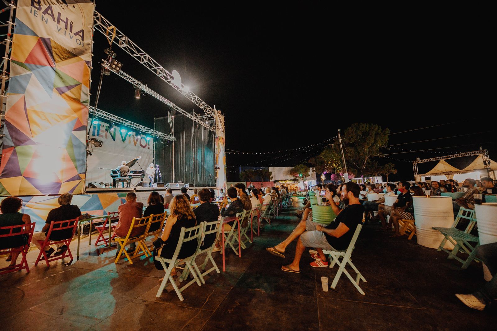 Conciertos del Ciclo Sostenible que se llevan a cabo junto a Bahía Sur.