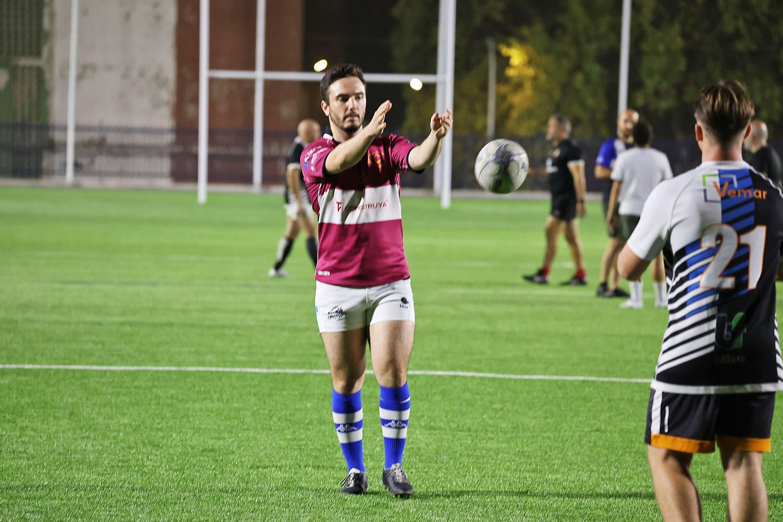 Un entrenamiento de la presente temporada.