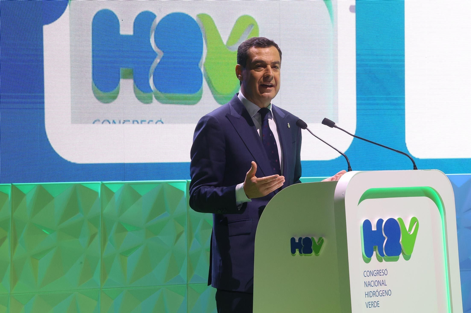 Imágenes del I Congreso Nacional de Hidrógeno Verde H2V celebrado en Huelva