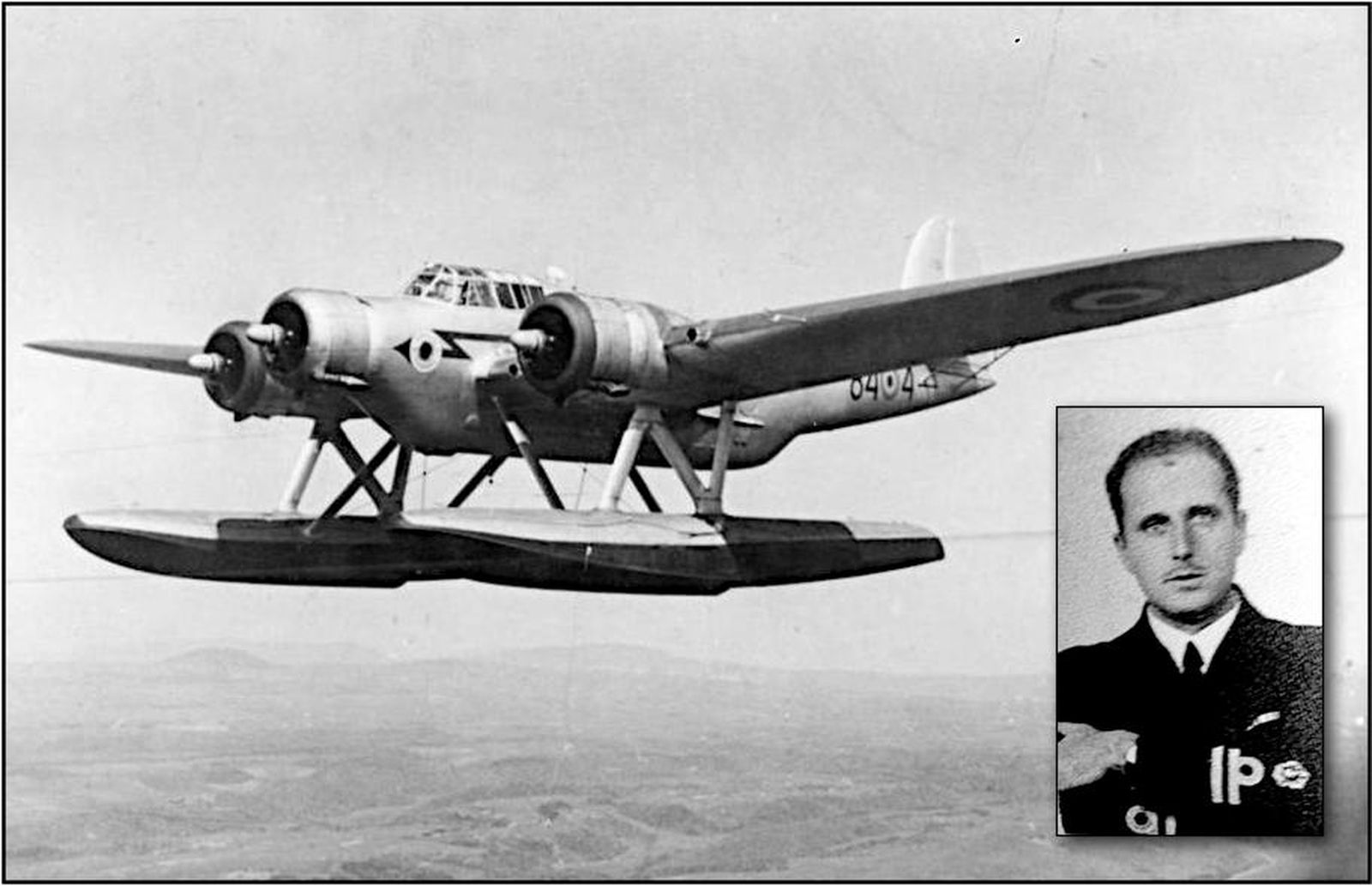 El teniente de Navío Manuel Romero Hume, ayudante de Marina de Puente Mayorga entre 1942 y 1944,   a quien los británicos acusaron oficialmente de ser un espía alemán, junto a un hidroavión italiano Cant-506 modelo con el que había prestado servicio durante la guerra civil española.