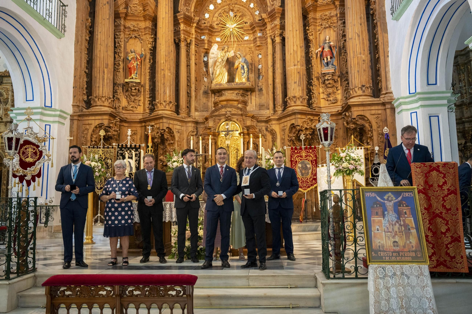Eucaristía y procesión de Exaltación de la Cruz en la localidad de Vélez-Rubio