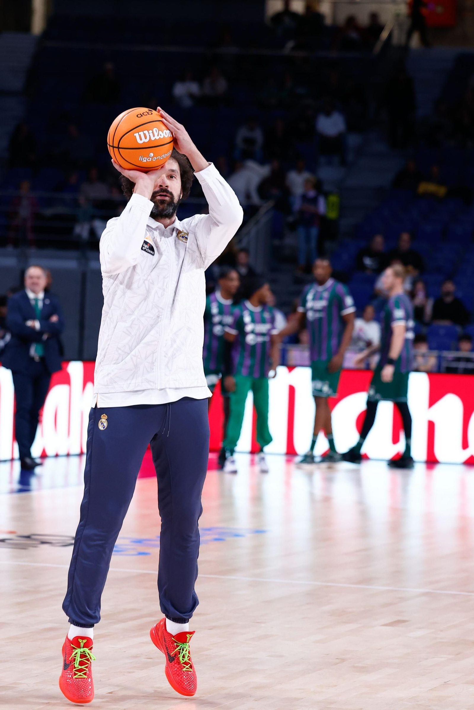 El Real Madrid-Unicaja, en fotos