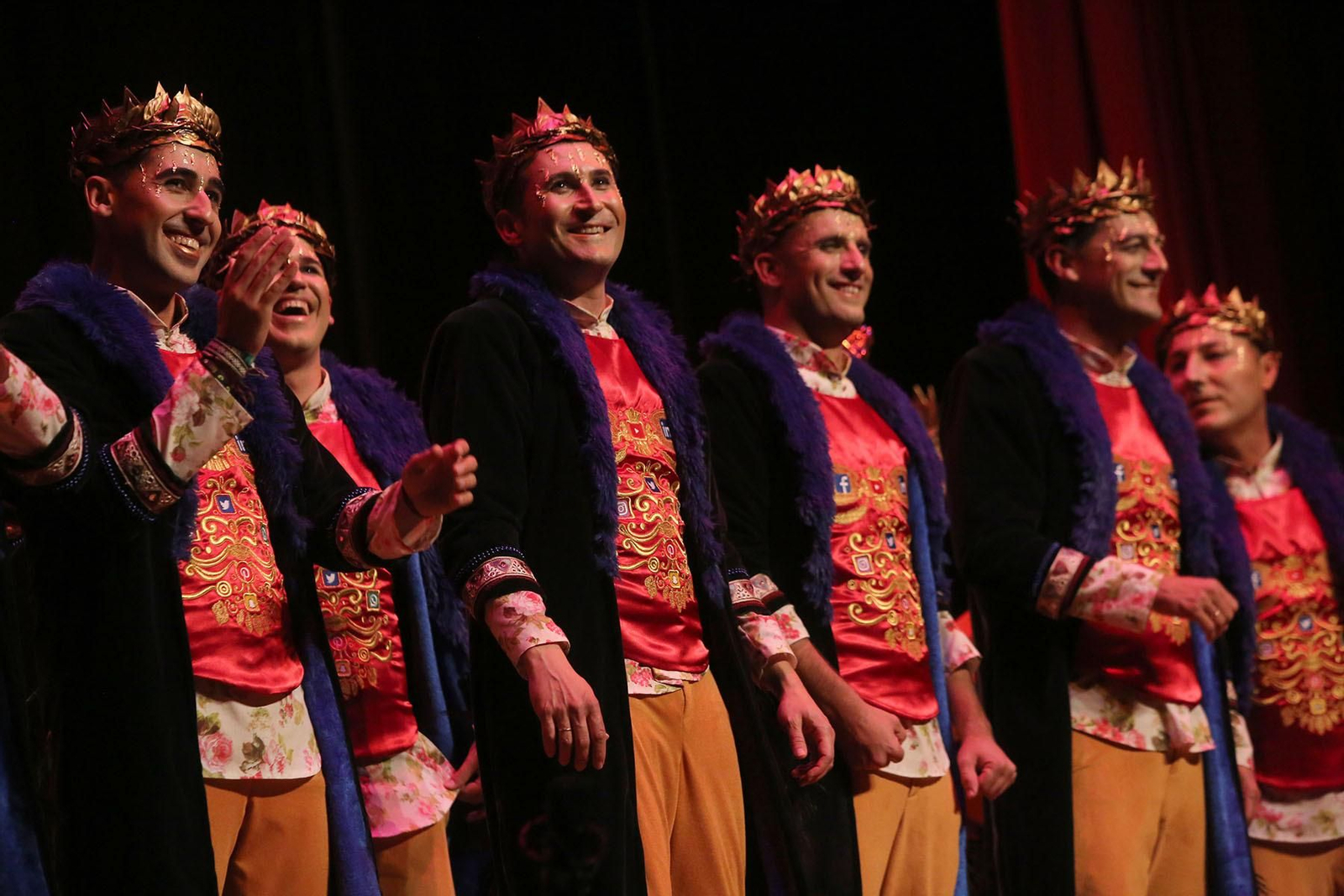 Cuarto día de preliminares del Carnaval Colombino en imágenes