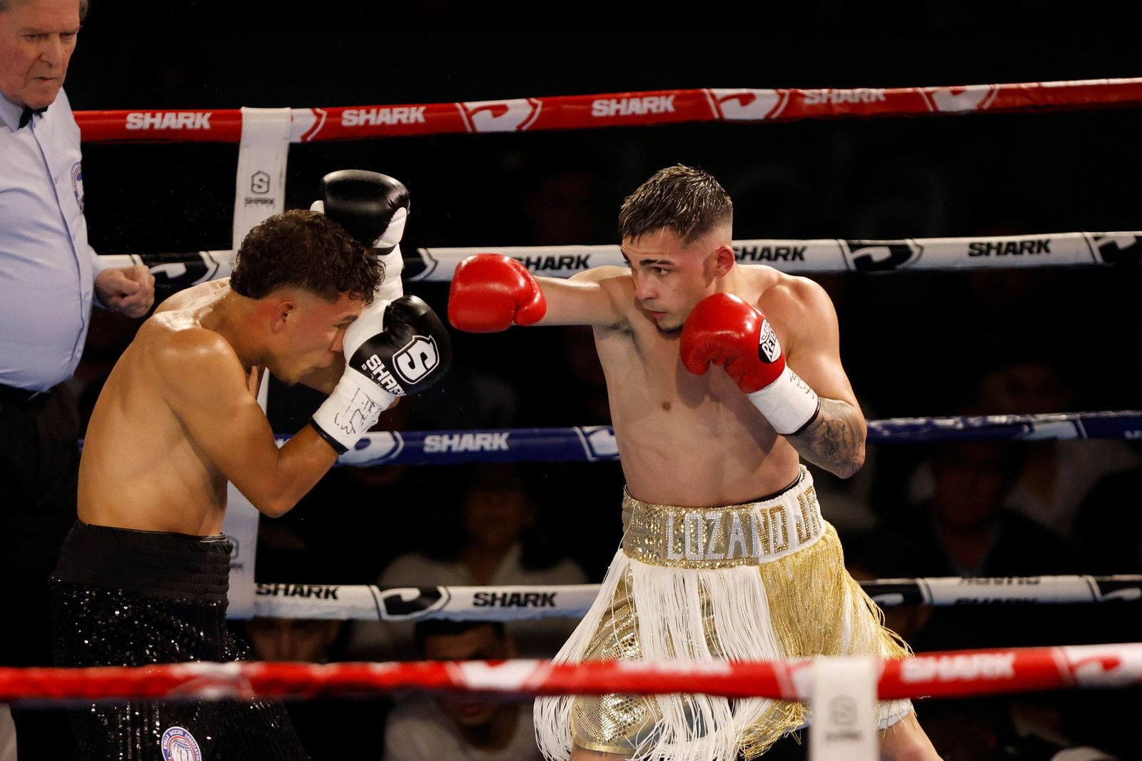 Las mejores fotos del debut profesional de Rafa Lozano Jr. ante Kervin Romero