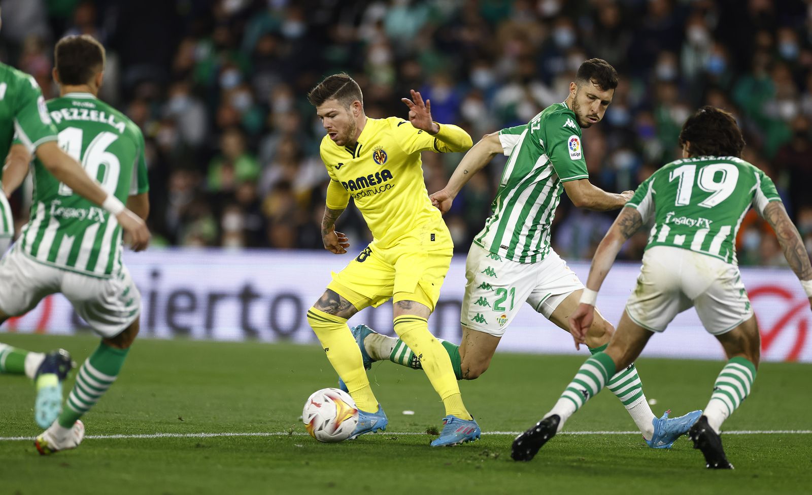 Las imágenes del Betis-Villarreal