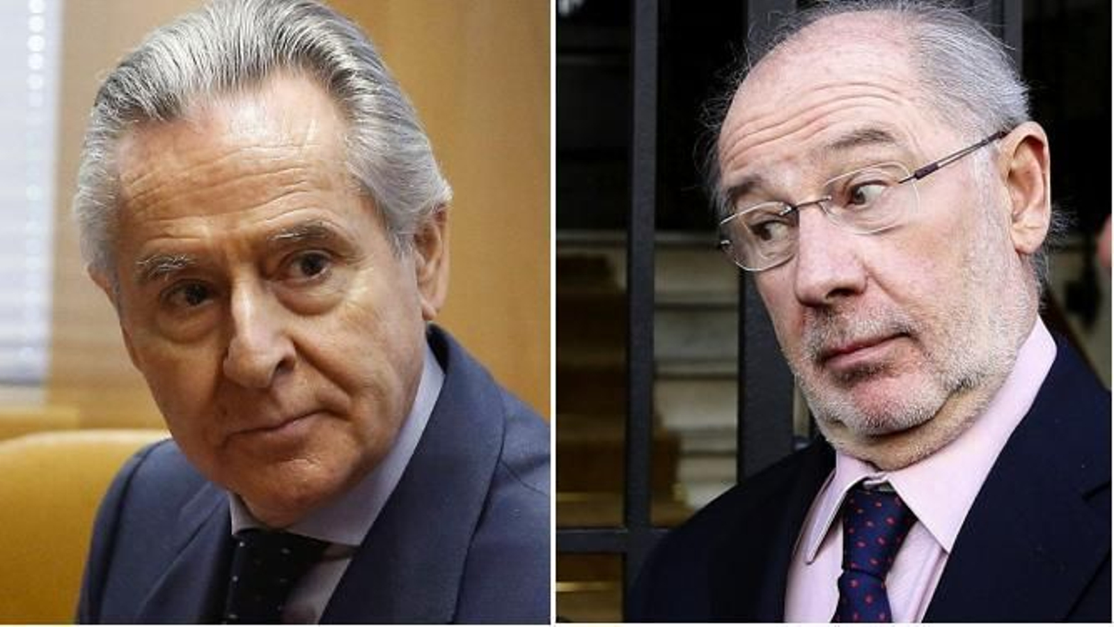 Miguel Blesa y Rodrigo Rato.