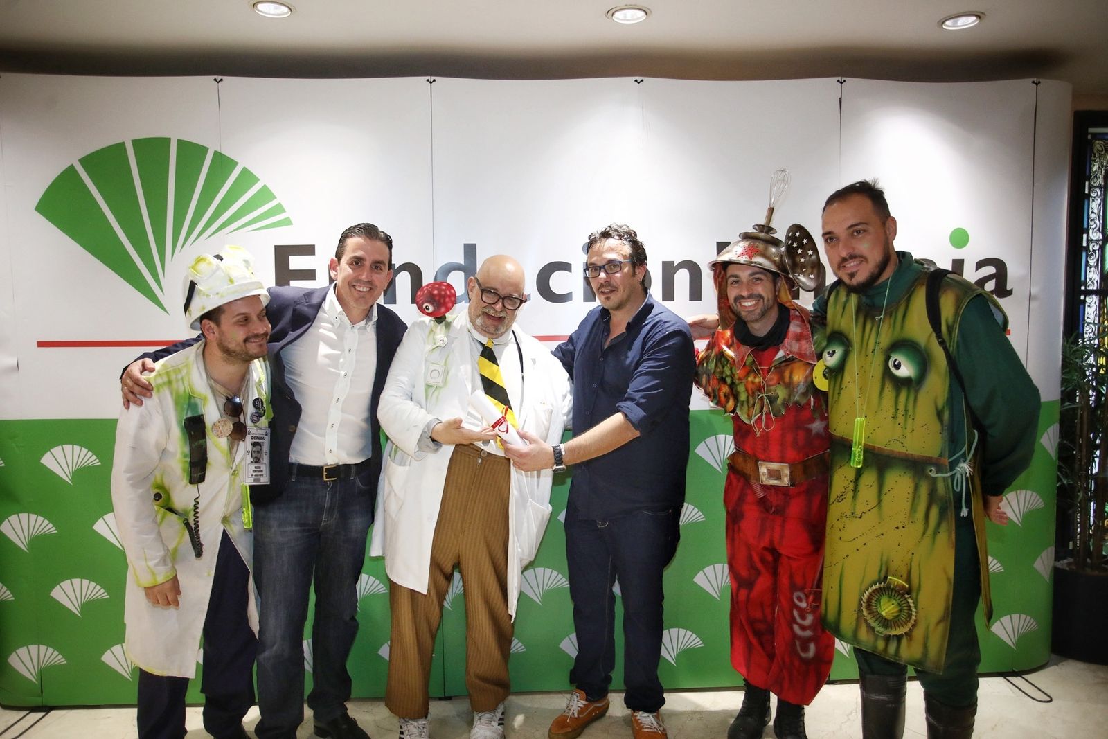 Imágenes de la entrega de premios de la Fundación Unicaja