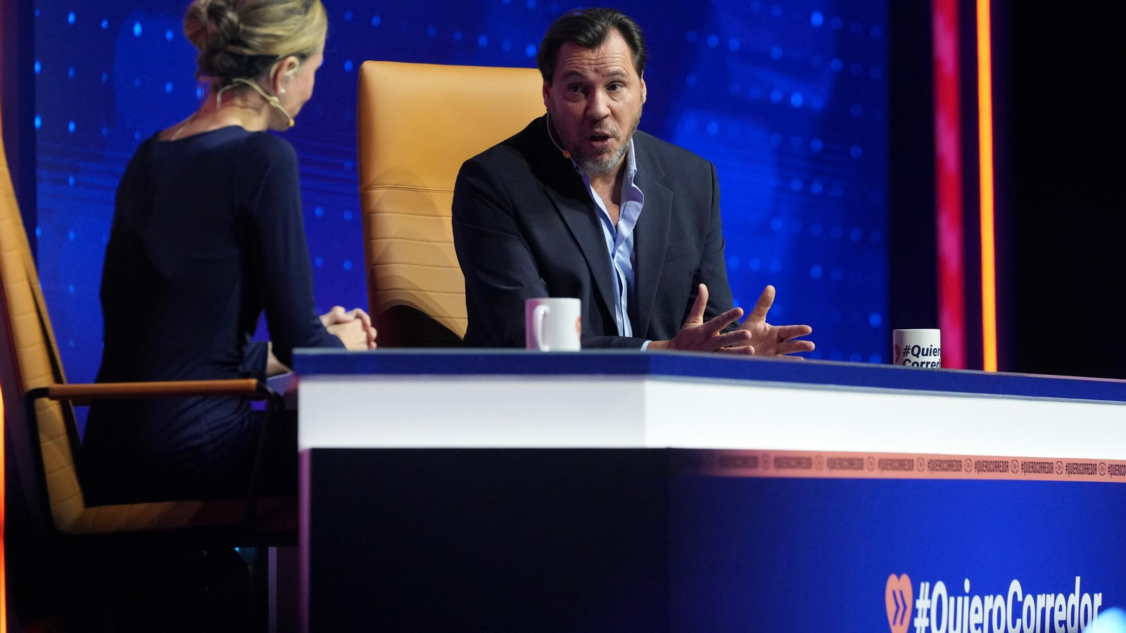 El ministro de Transportes y Movilidad Sostenible, Óscar Puente, durante su intervención en el octavo Acto Empresarial por el Corredor Mediterréno.