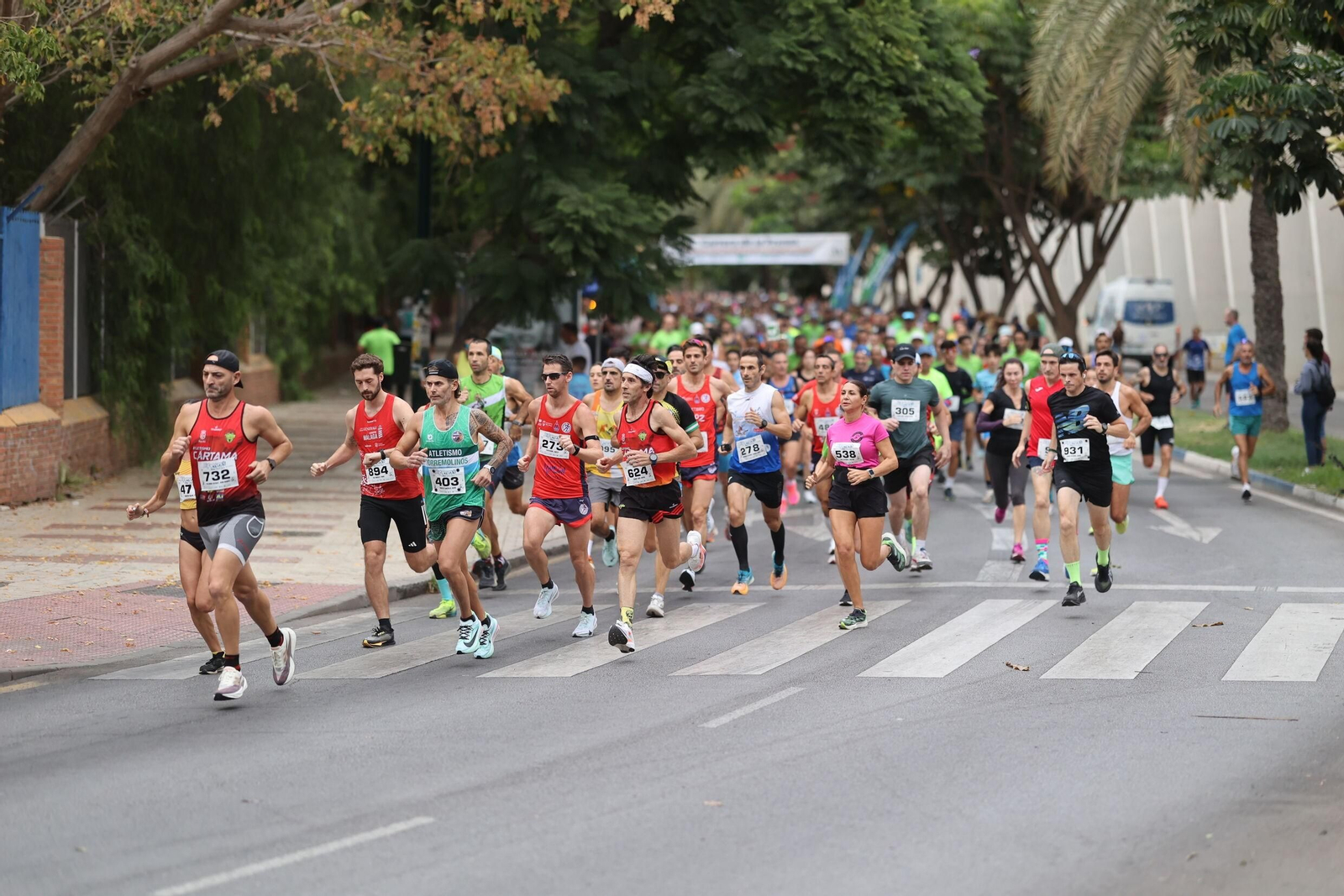 Las fotos de la VIII Carrera de la Prensa y la IV Marcha Solidaria de Málaga