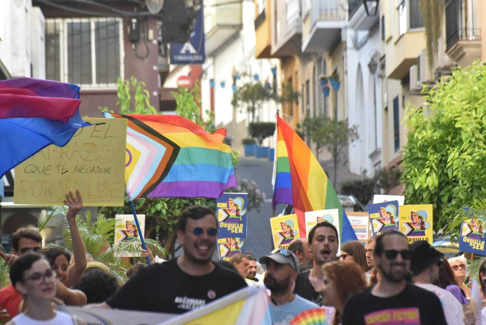 Manifestación del Orgullo LGTBI en Algeciras