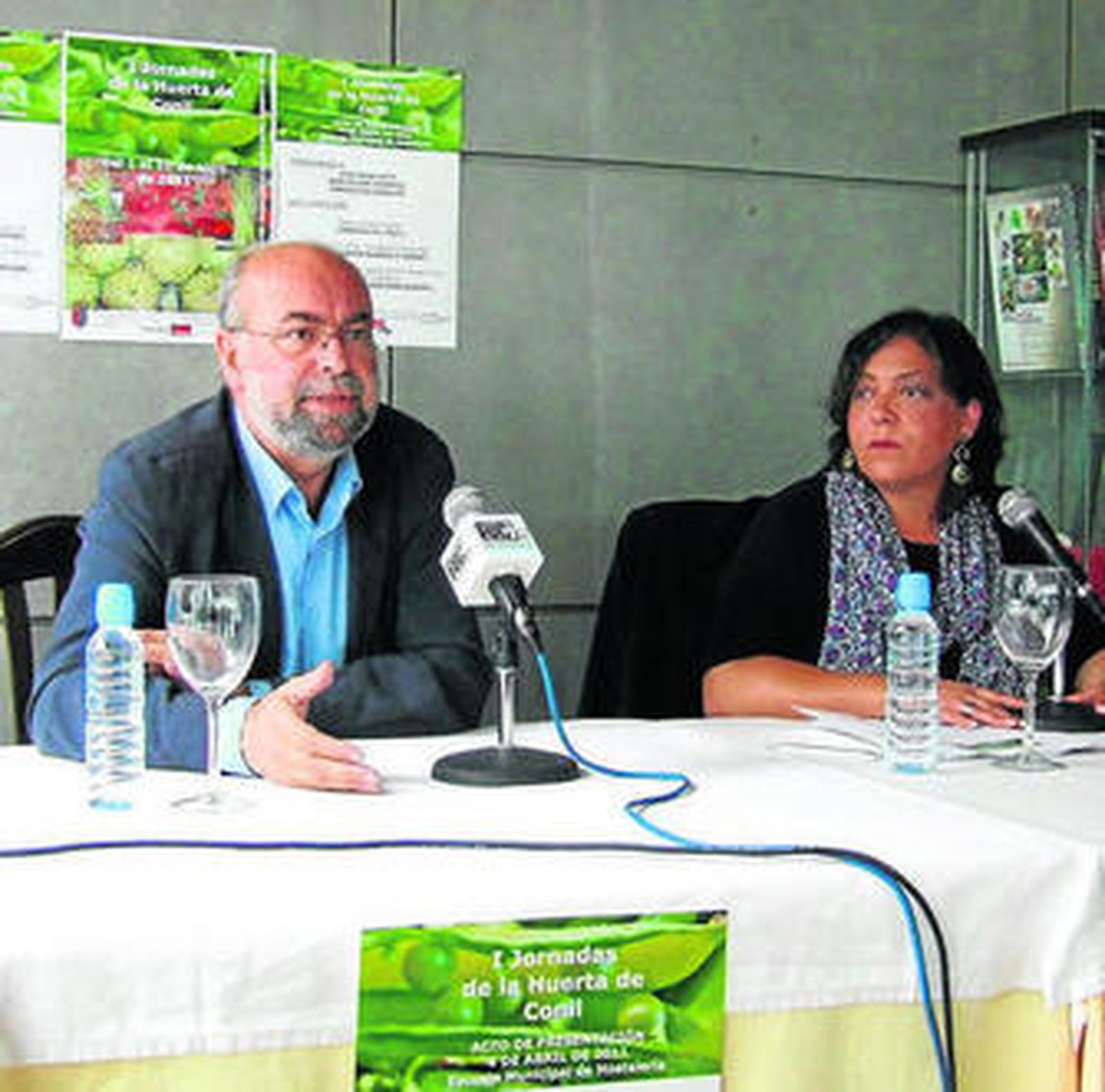 El alcalde conileño, en una rueda de prensa el pasado abril.