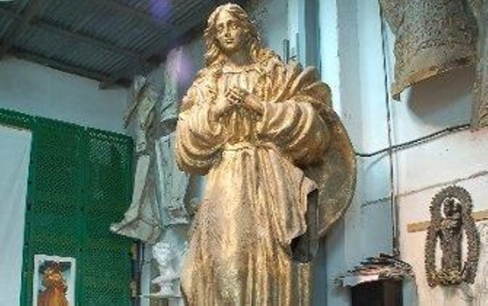 La imagen de la Inmaculada de Parra ya está en poder municipal