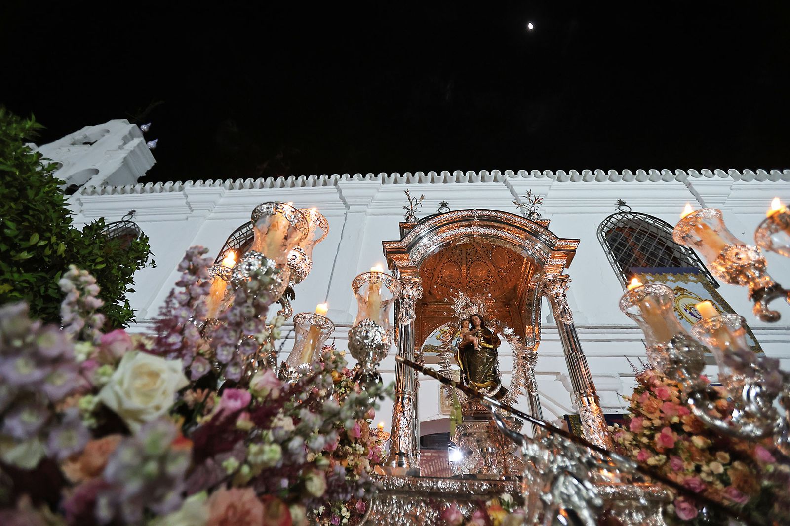 La bajada de la Virgen de La Cinta en imágenes