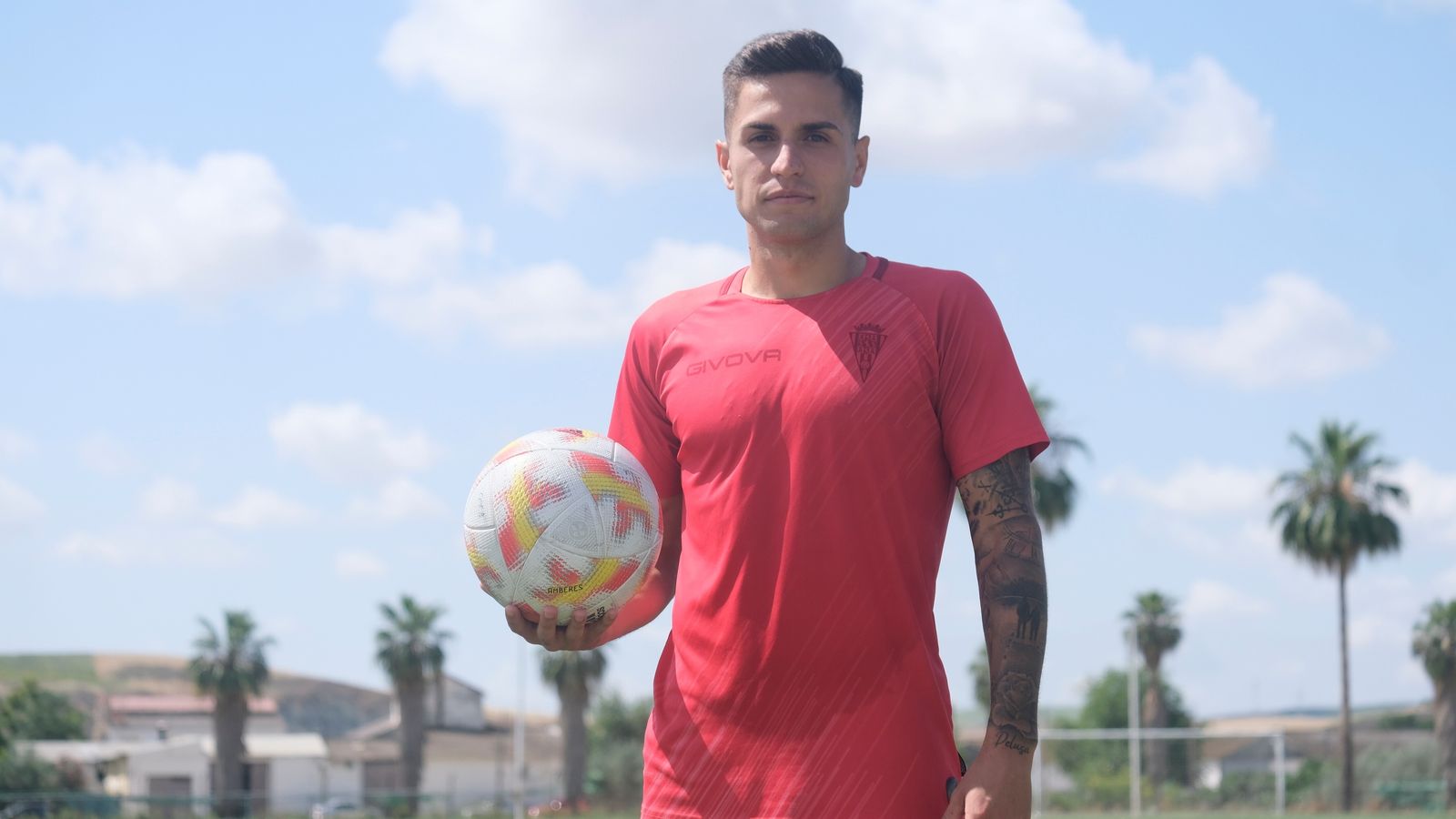 Rafa Castillo posa para 'el Día' en la Ciudad Deportiva.