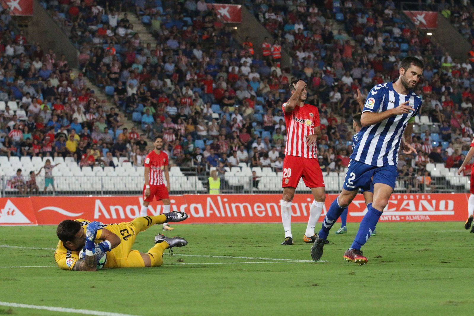 Las imágenes del Almería-Lorca