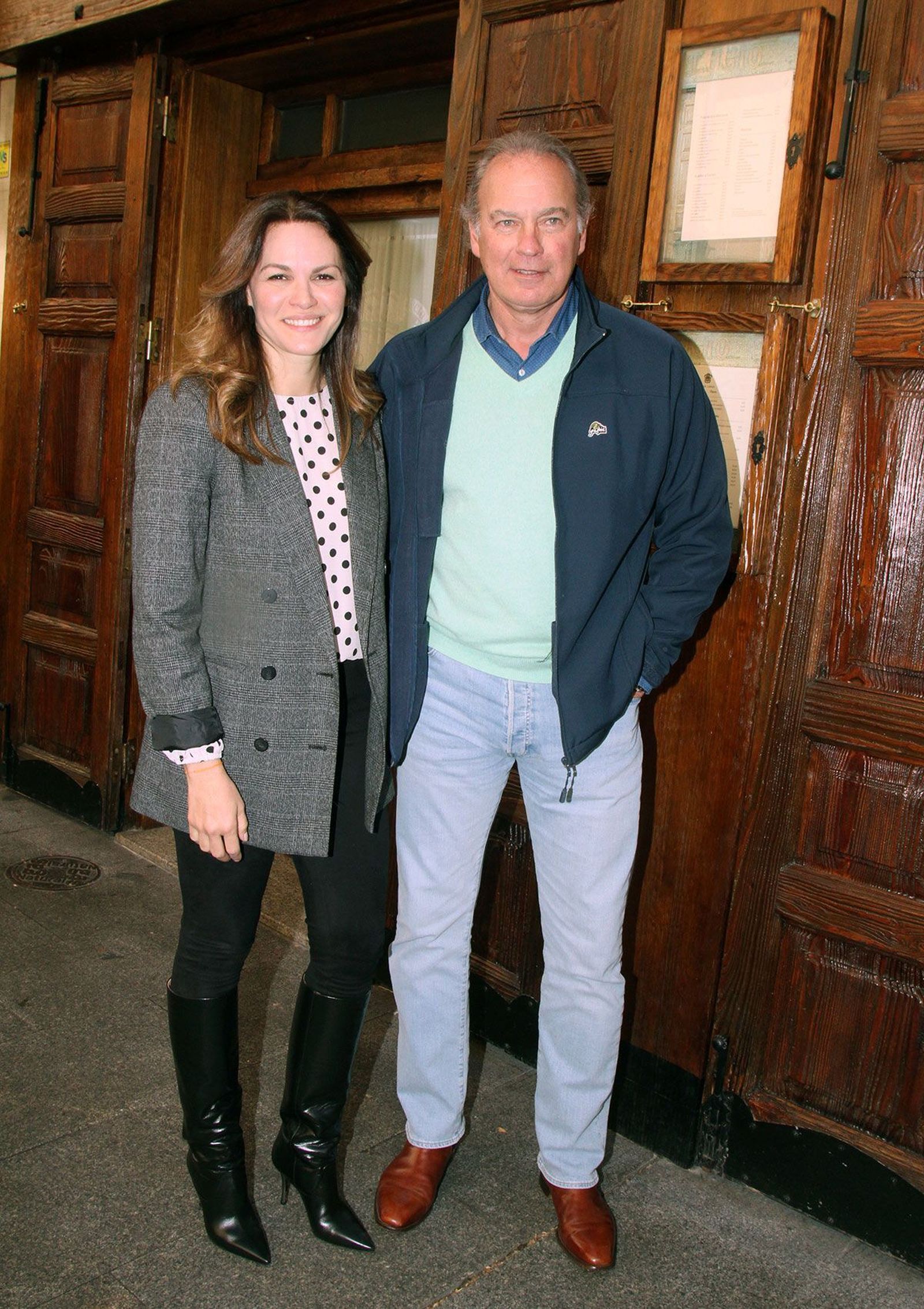 Bertín Osborne y Fabiola.
