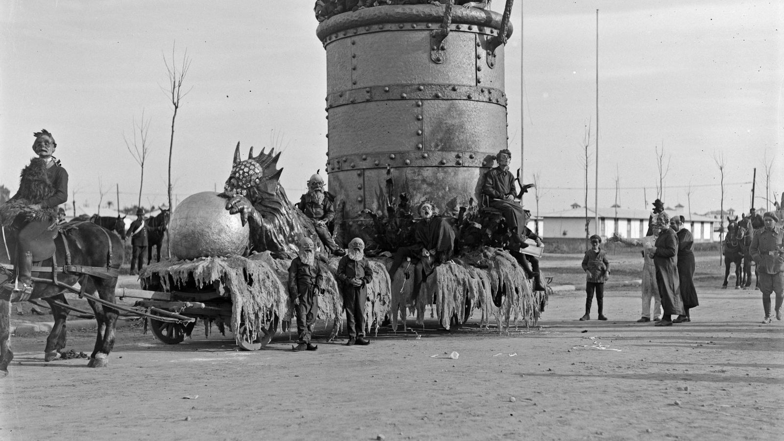 Carroza 'Caldera de Pedro Botero'.