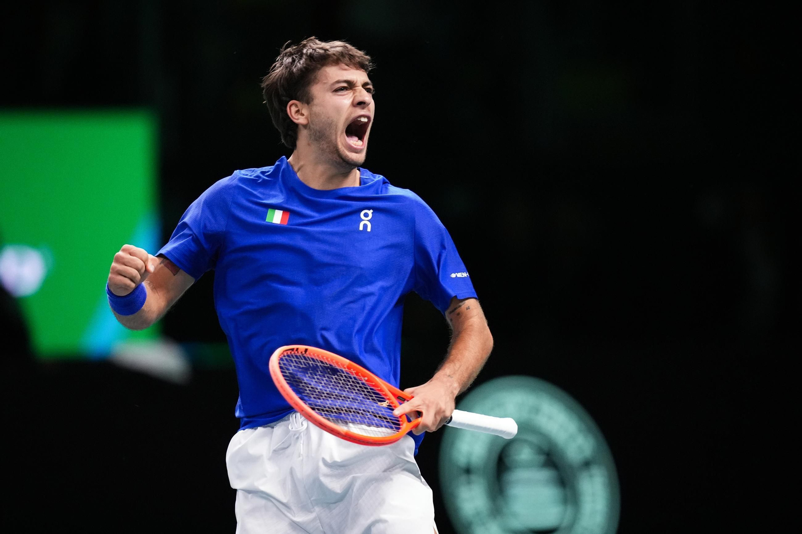 Las fotos de la final de la Copa Davis Italia-España