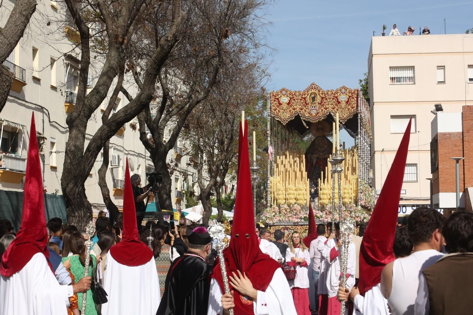Lunes Santo en Jerez: Las imágenes de la hermandad de Fátima