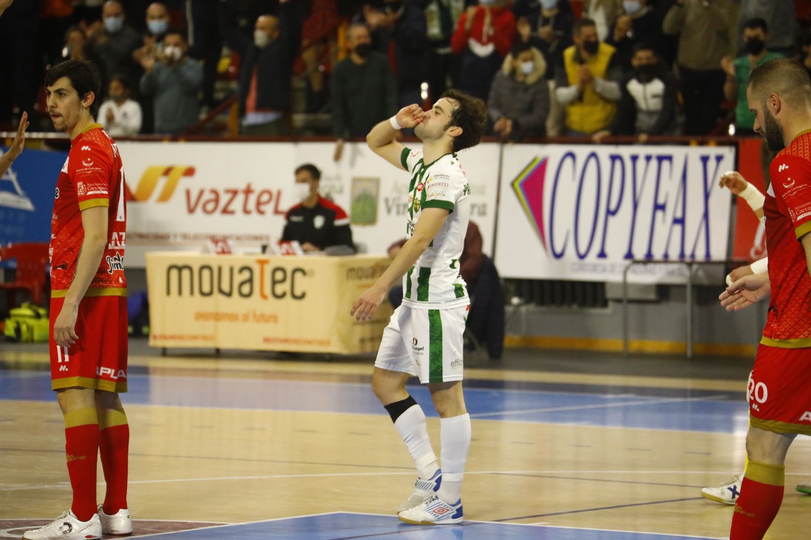 El empate del Córdoba Futsal ante el Jimbee Cartagena, en imágenes