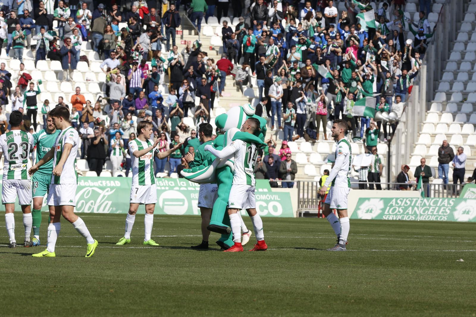 Las imágenes del Córdoba-Valladolid