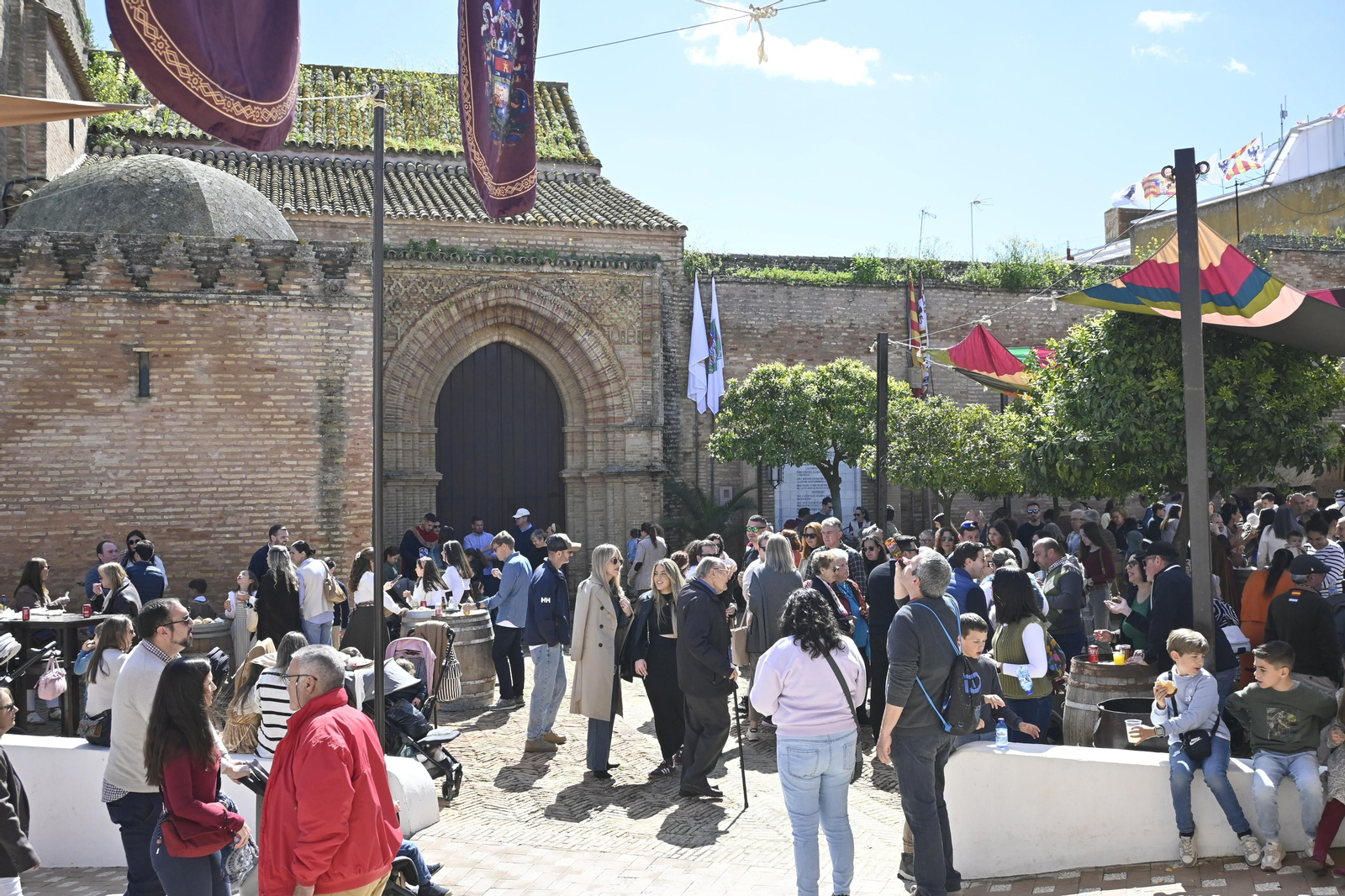 Las mejores imágenes de la Feria Medieval del Descubrimiento en Palos de la Frontera 2025
