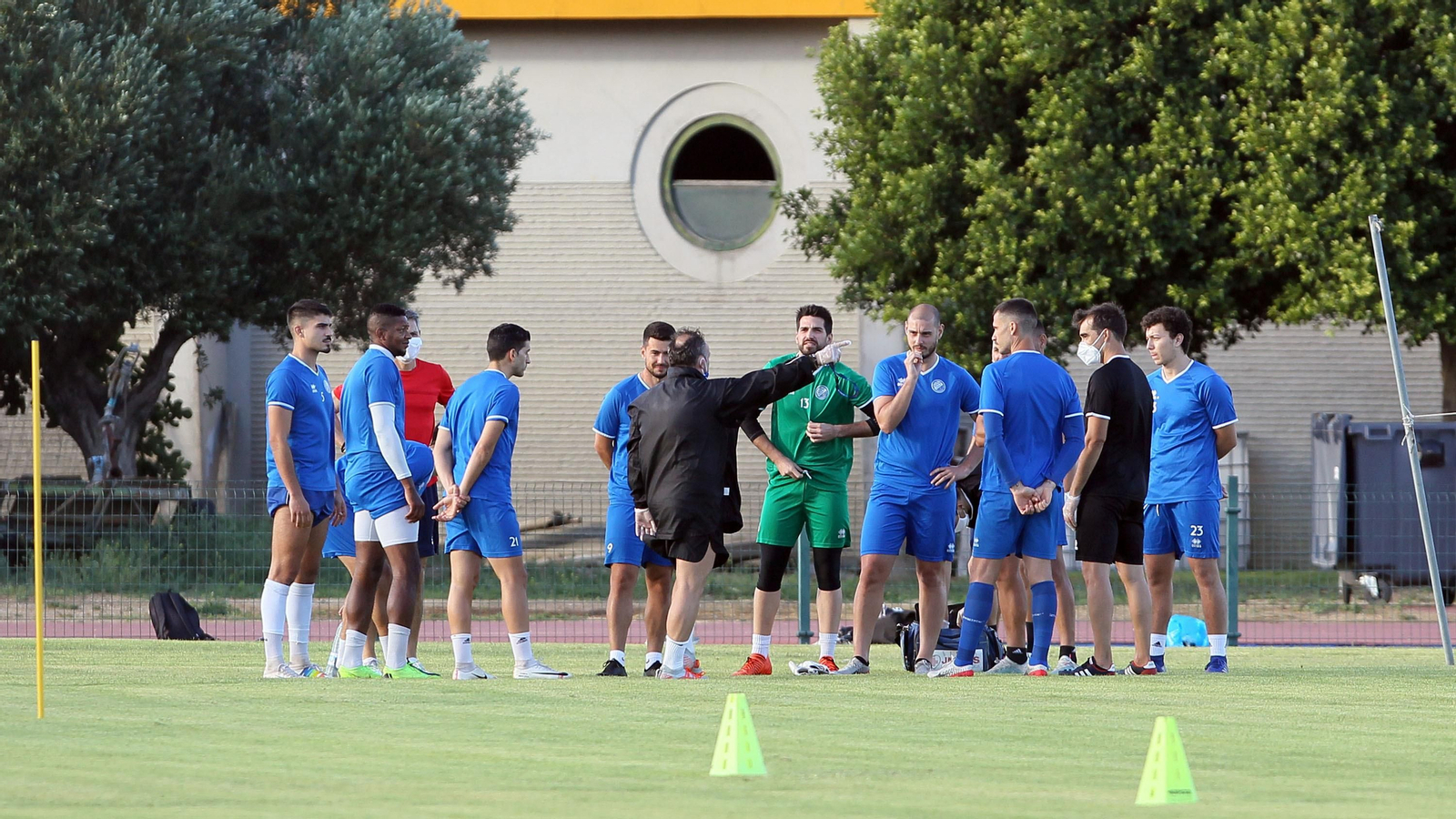 Primer entrenamiento del Xerez DFC en el Pepe Ravelo