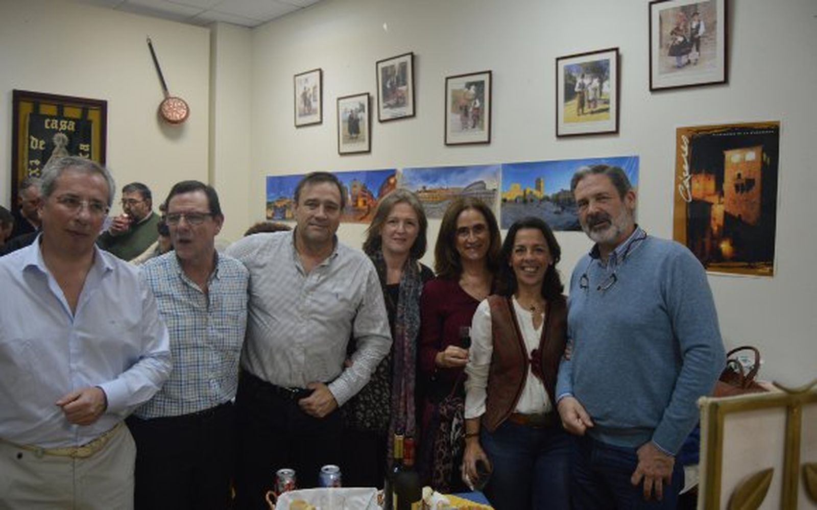 Javier de Torres, Fernando Caballero, Alfonso Rodríguez Castillo, Lucía Gutiérrez Cotarelo, Andrea Mejías, Rocío Ortega y Vicente Ortells.

Foto: Ignacio Casas de Ciria