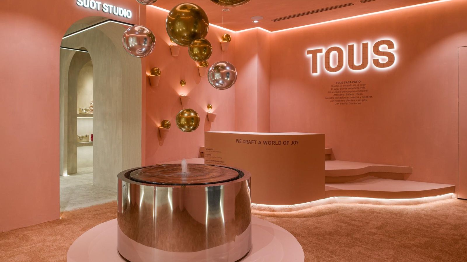 El interior de la nueva tienda Pop-Up Store de Tous