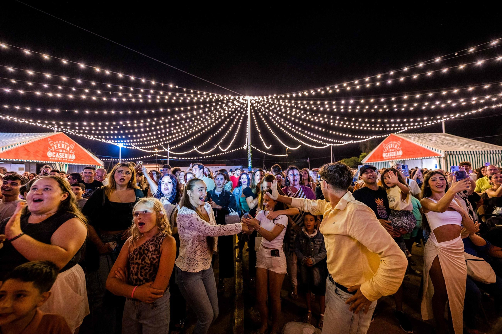 Noche de San Juan en La Casería: las imágenes