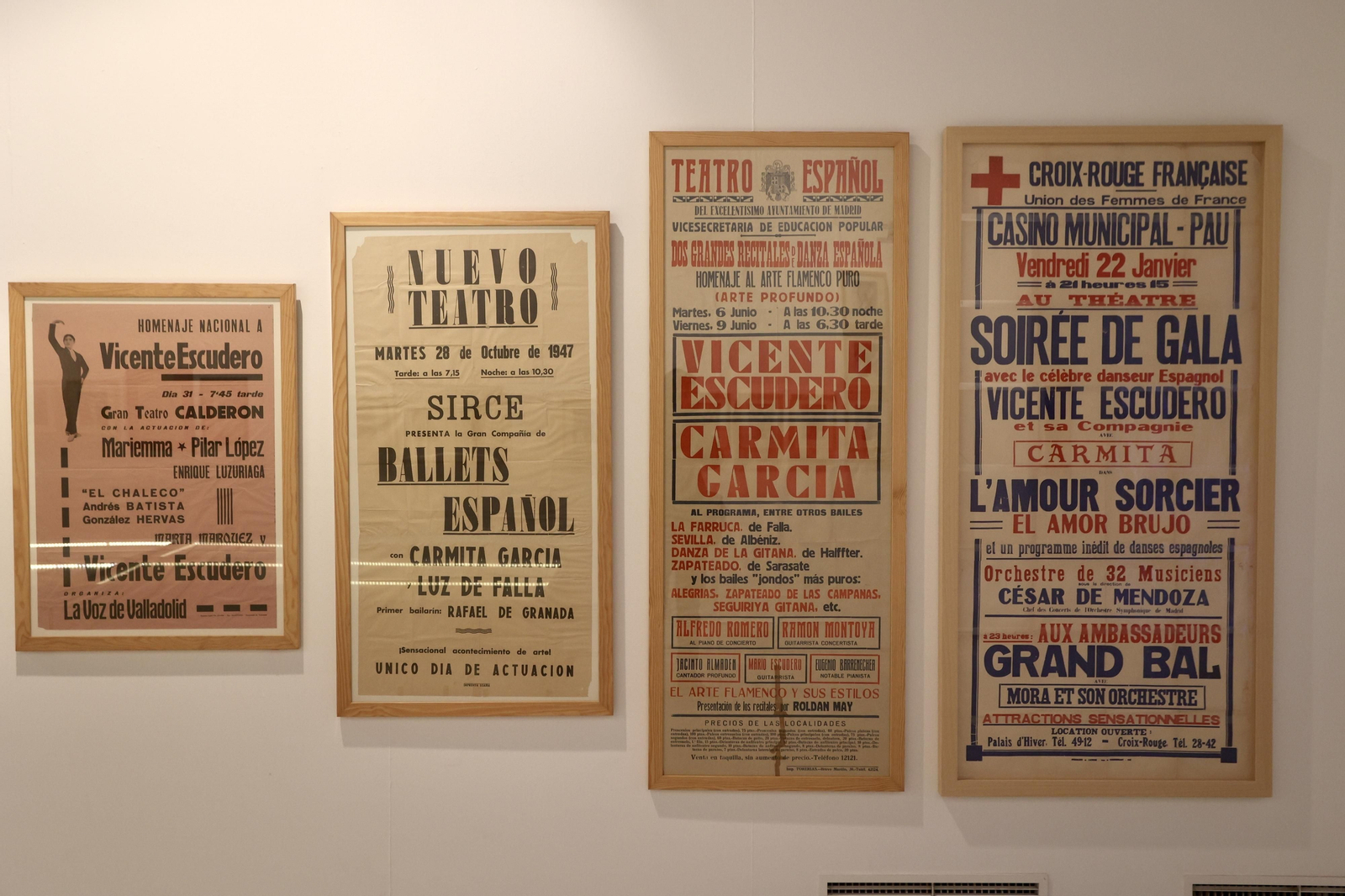 Exposición del bailarín Vicente Escudero