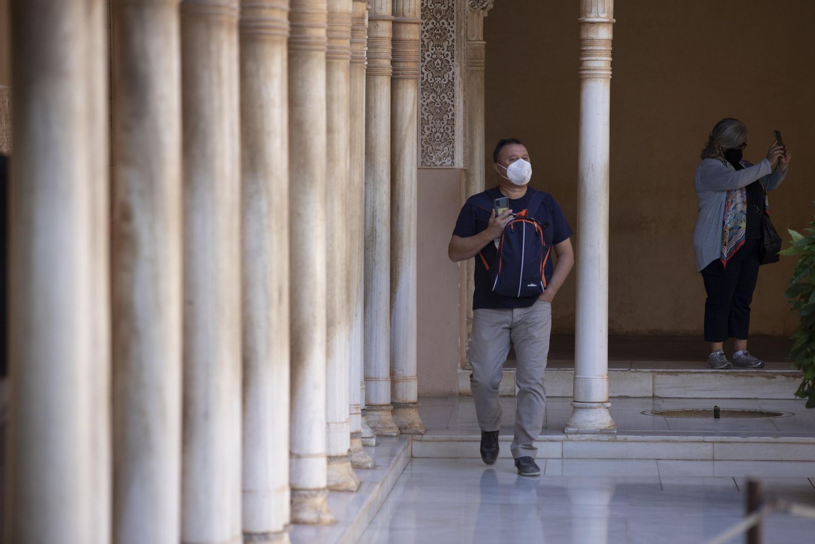 Fotos de la Alhambra para los granadinos e el puente