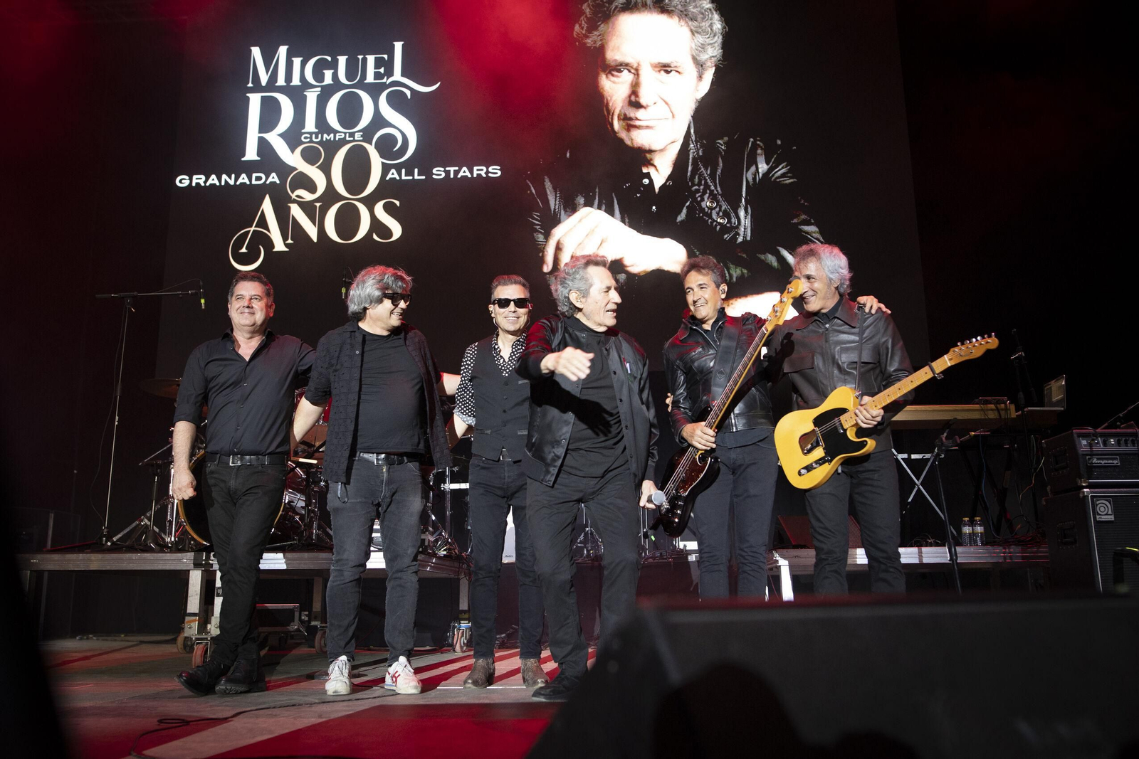 Así ha sido la fiesta rockera de cumpleaños de Miguel Ríos