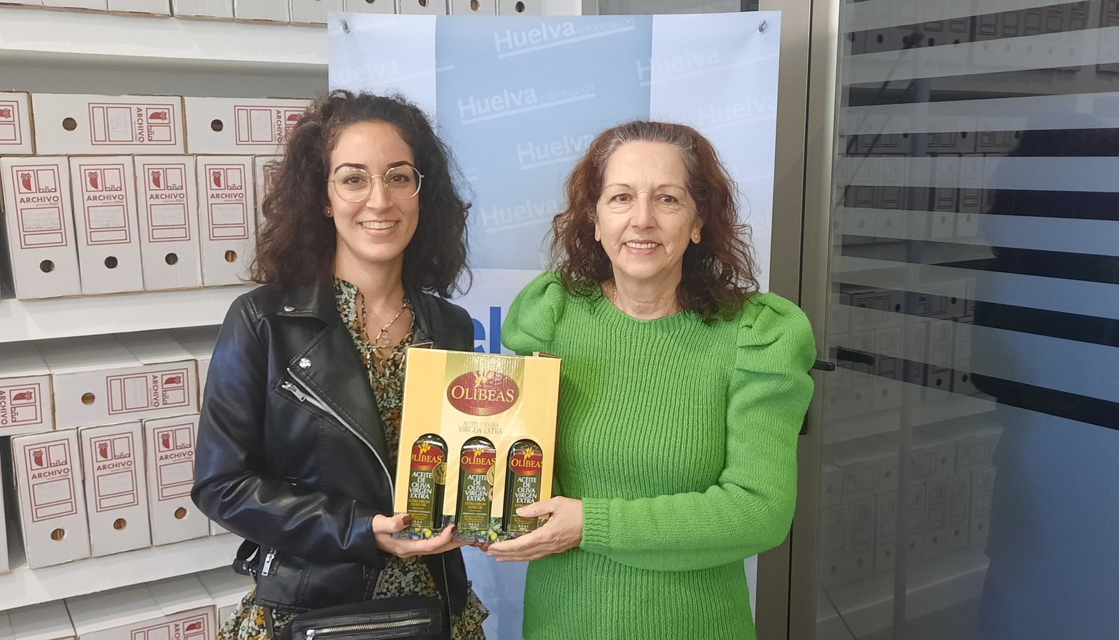 Cayetano Manuel Calderón Iglesia (recogen el premio su hija y su esposa, Estefanía y Blanca)