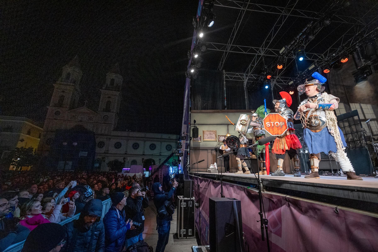 Las Imágenes del pregón de Carnaval de Joaquín Quiñones