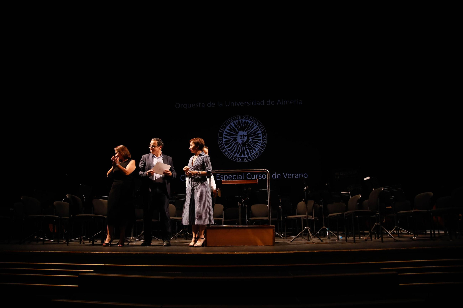 El concierto de la Orquesta de la UAL en el Auditorio Maestro Padilla, en imágenes