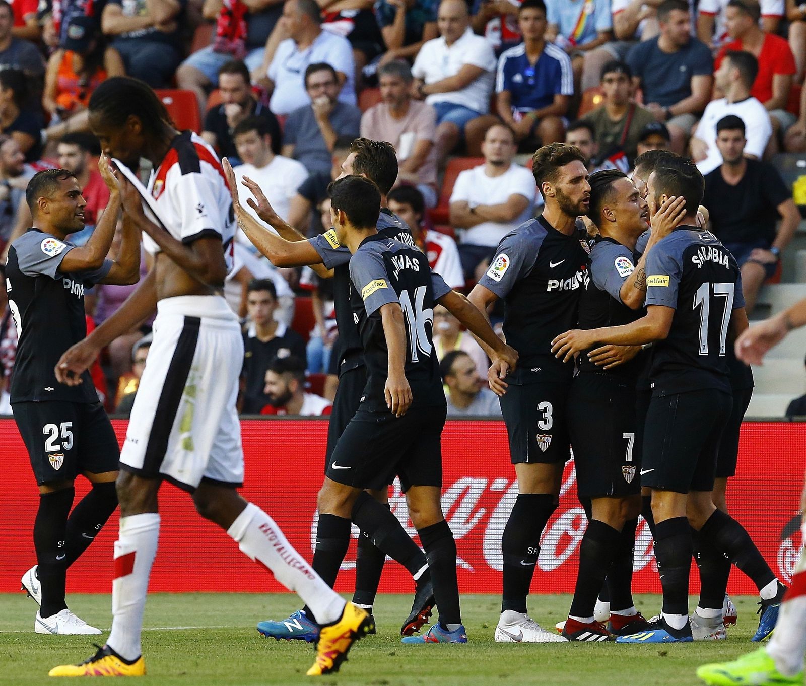 El Rayo-Sevilla, en imágenes