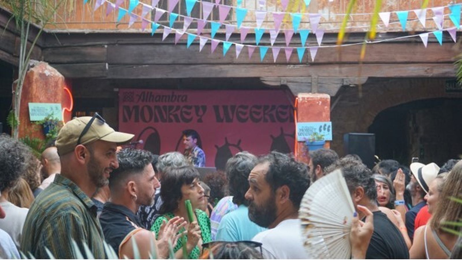 Una imagen del concierto de Ravecalé.