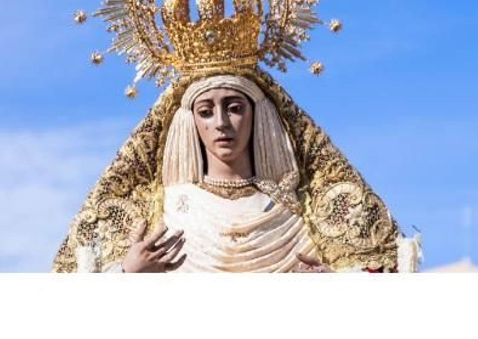 La Purísima Concepción en su rosario de vísperas de diciembre