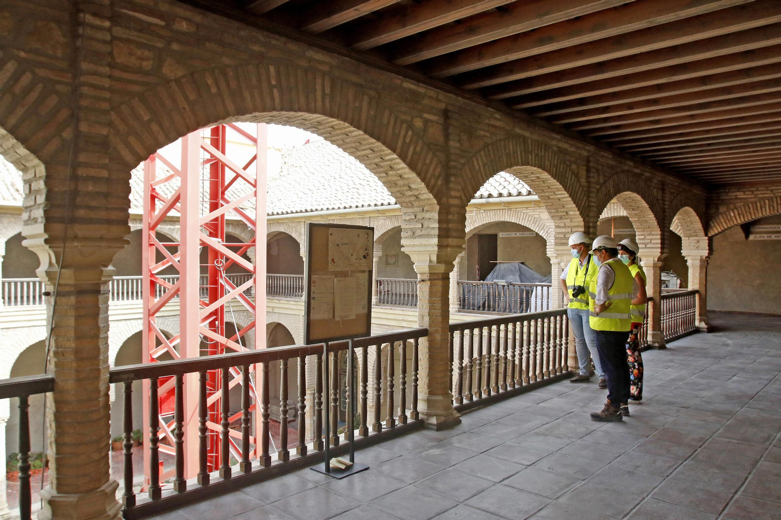 La segunda fase de las obras del Palacio de Congresos, en fotografías