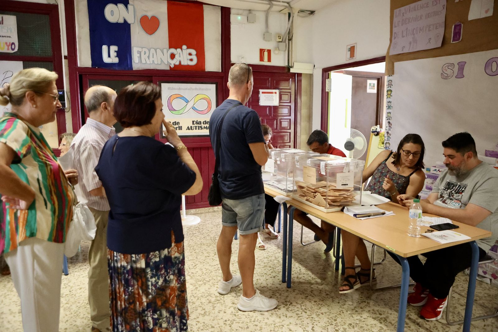 Las fotos de las elecciones generales del 23-J en Málaga