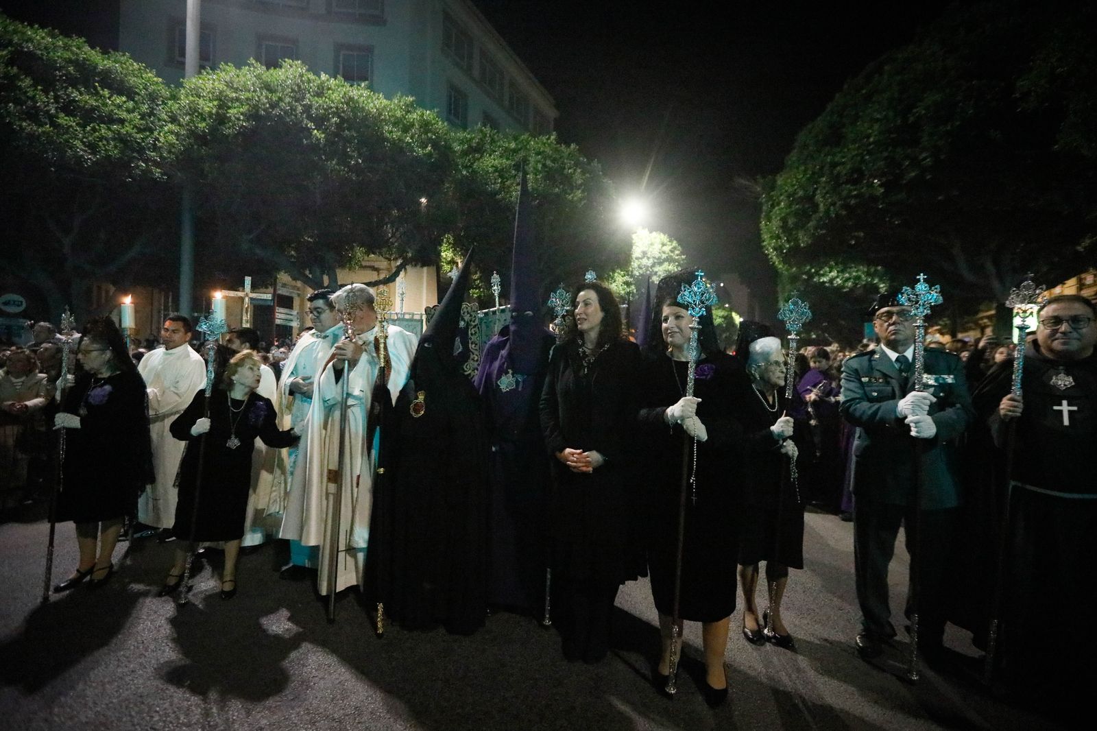 La procesión del Encuentro, en imágenes