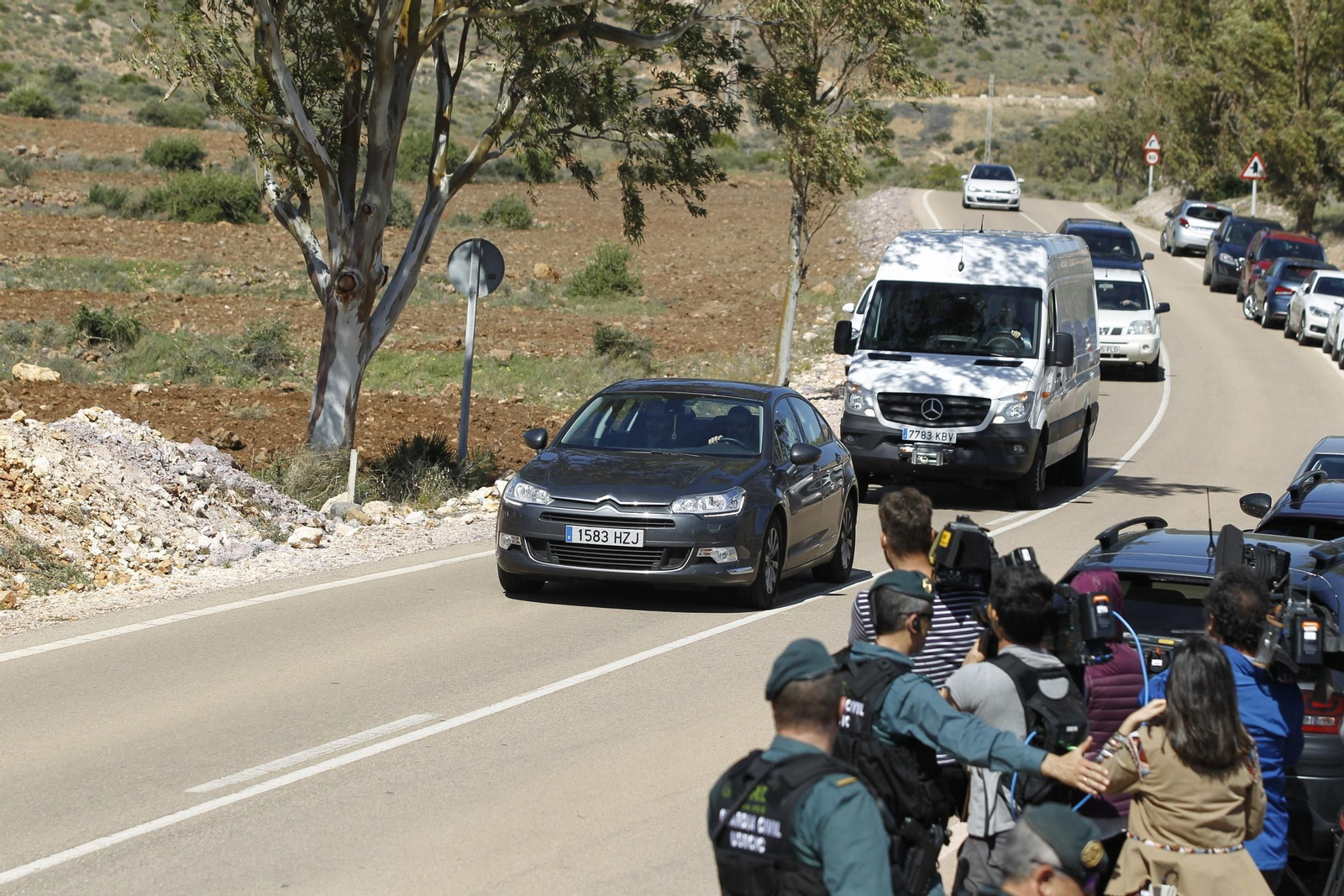 Registro en la finca donde ocultaron el cuerpo de Gabriel