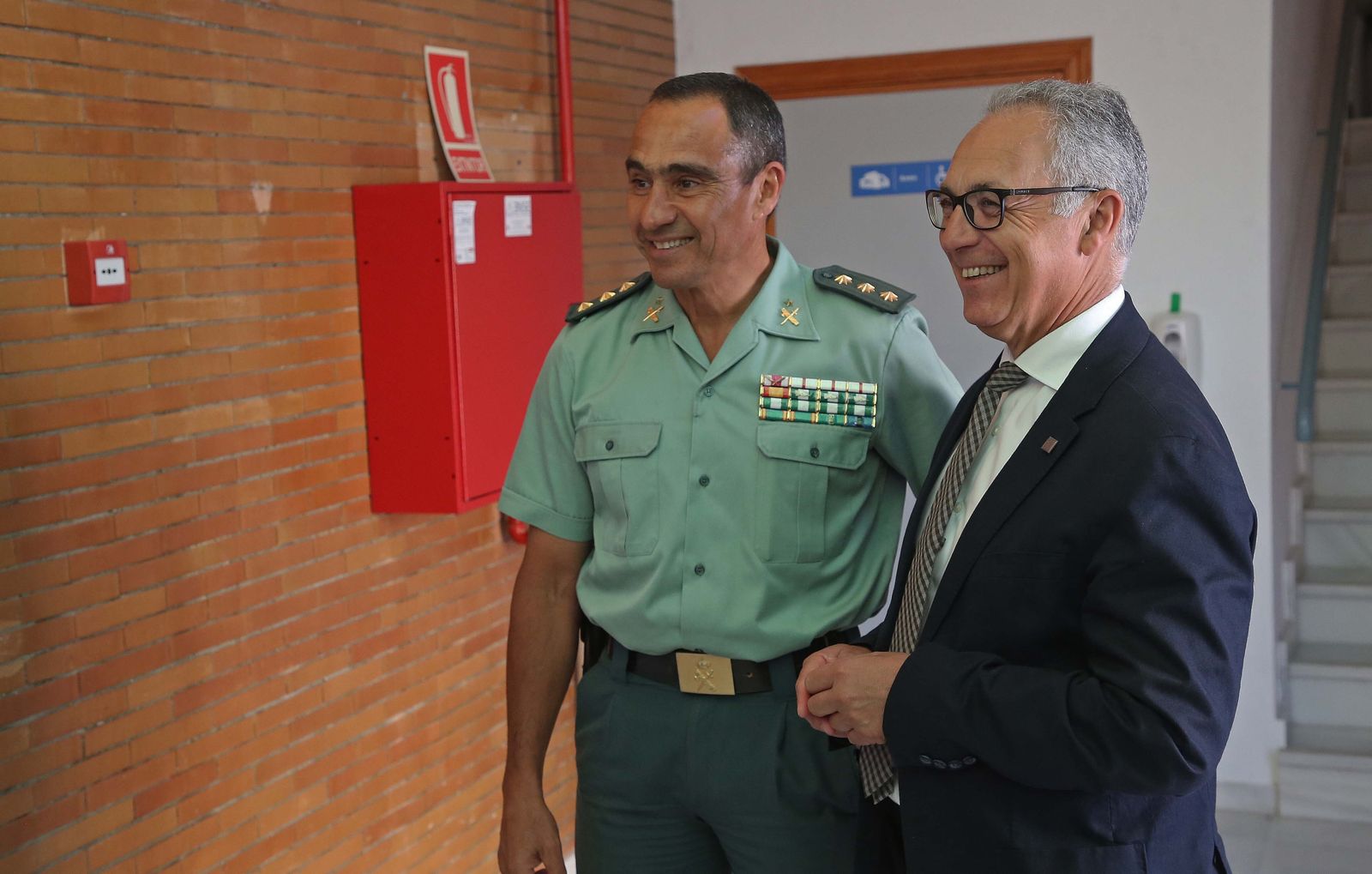 Fotos de la jornada sobre narcotráfico en la provincia de Cádiz de la Guardia Civil en La Línea
