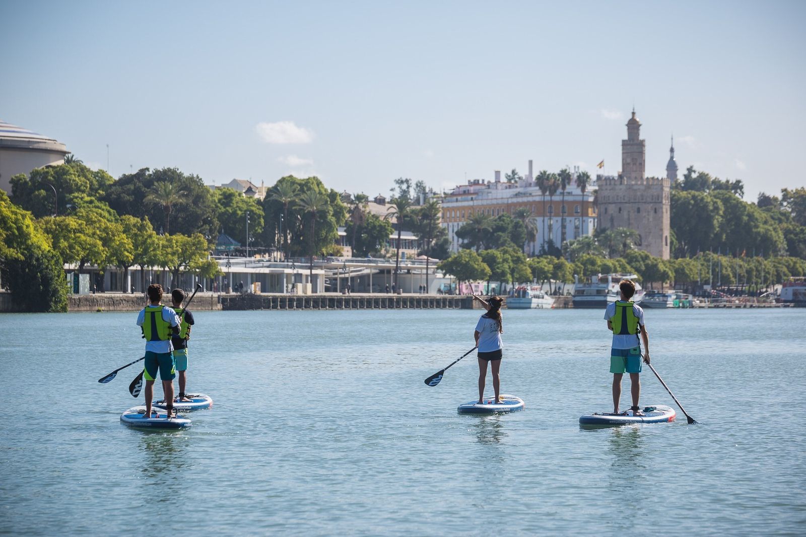 Paddle Surf por el río Guadalquivir