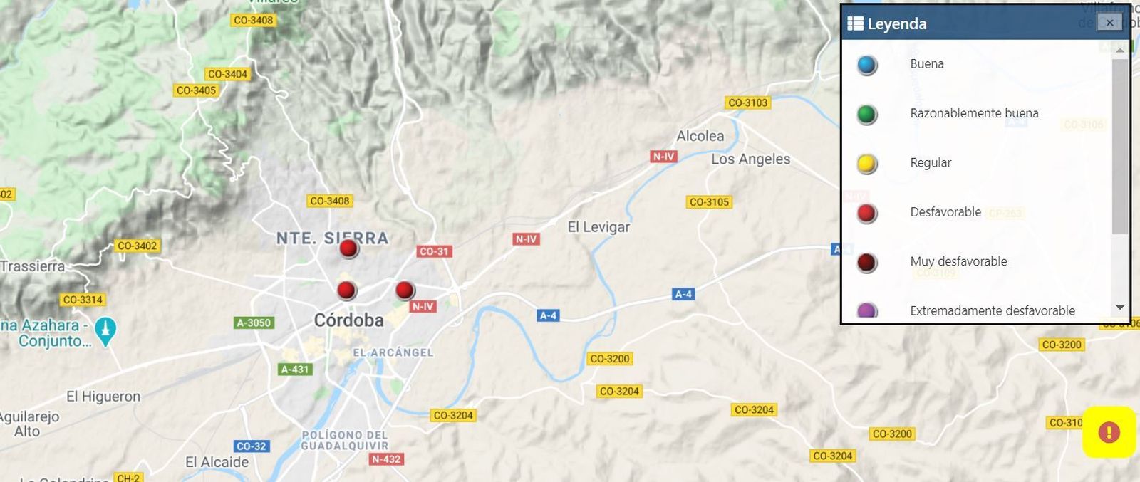 Los tres observatorios de Córdoba advierten de una situación "desfavorable".