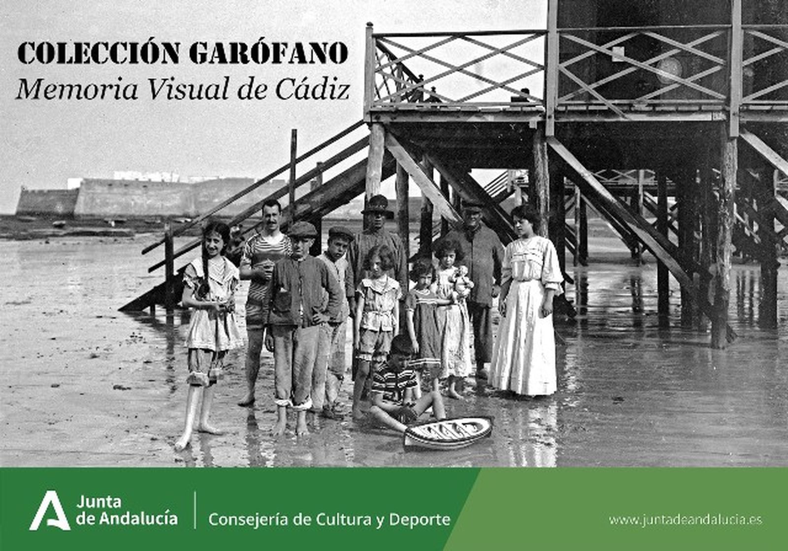 Una de las imágenes de Cádiz que forman parte de la colección de Rafael Garófano.